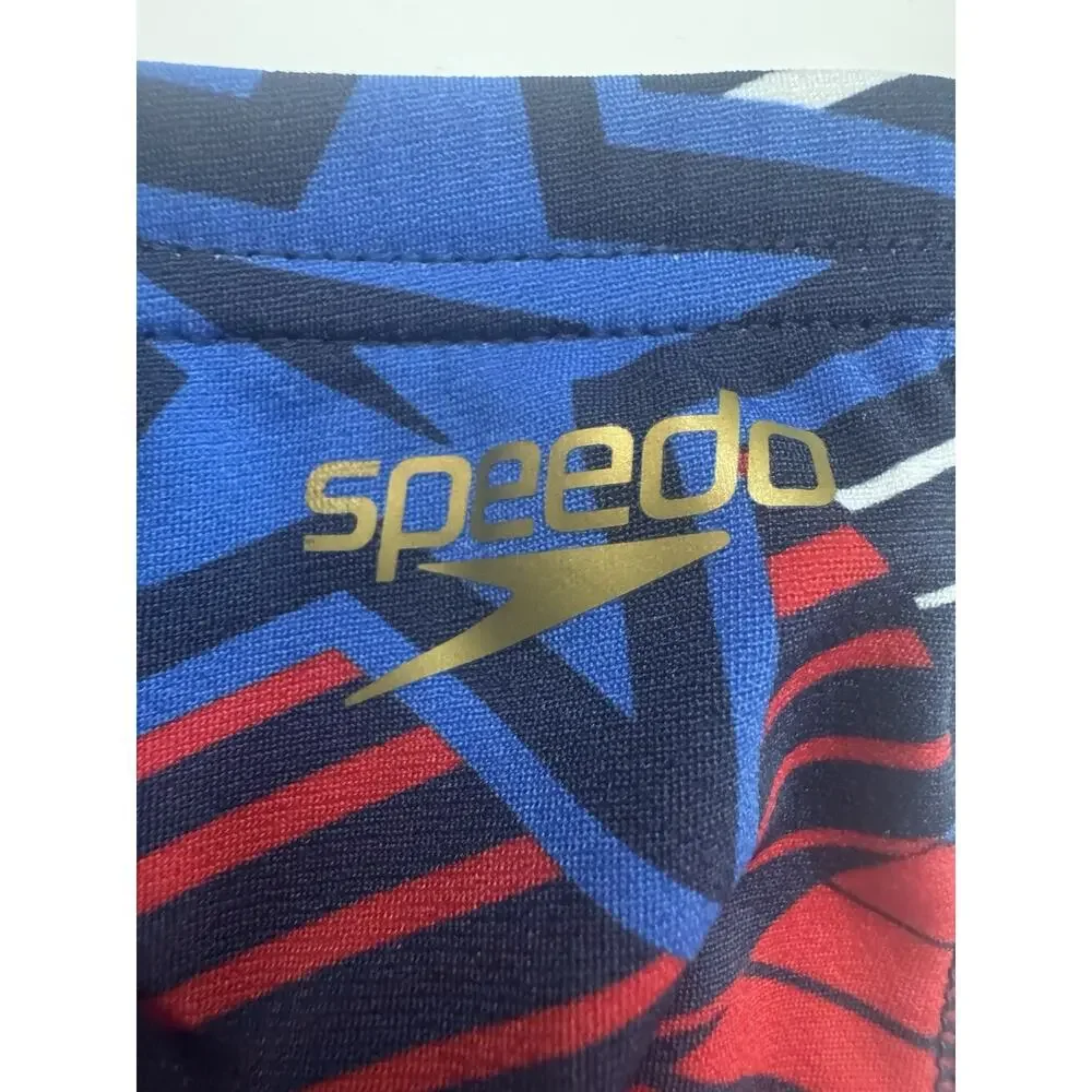 Speedo Endurance Overdrive True Cobalt Swim Briefs Men’s 30 NWT
